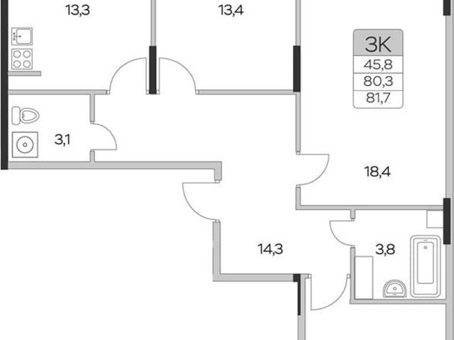 Квартира продажа в Пирогово, Кабардино-Балкарская Республика
