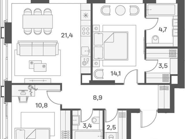 Квартира продажа в Москва