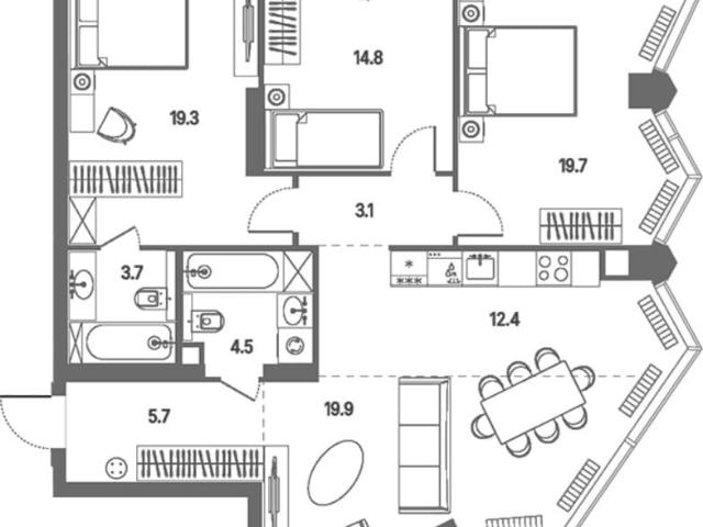 Квартира продажа в район Сокольники, Москва