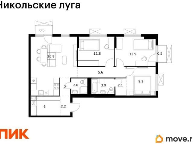 Квартира продажа в Щербинк