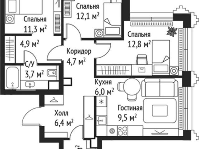 Квартира продажа в Москва