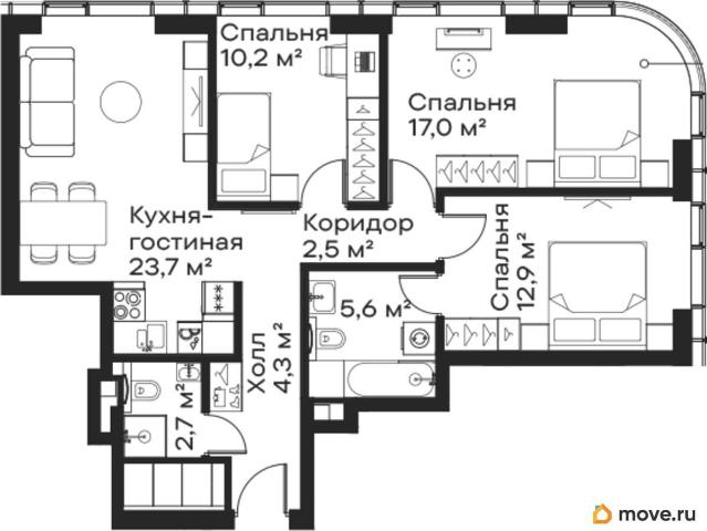 Квартира продажа в Москва
