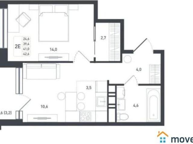 Квартира продажа в район Щербинка, Щербинк