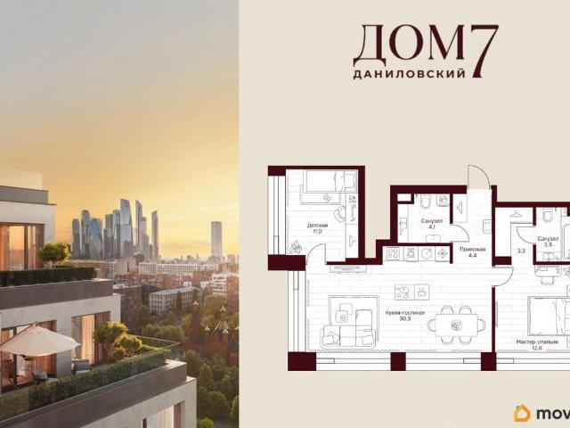Квартира продажа в Даниловский, Москва