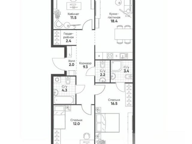 Квартира продажа в Даниловский, Москва