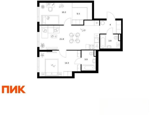 Квартира продажа в Сдт Сосенки Дп