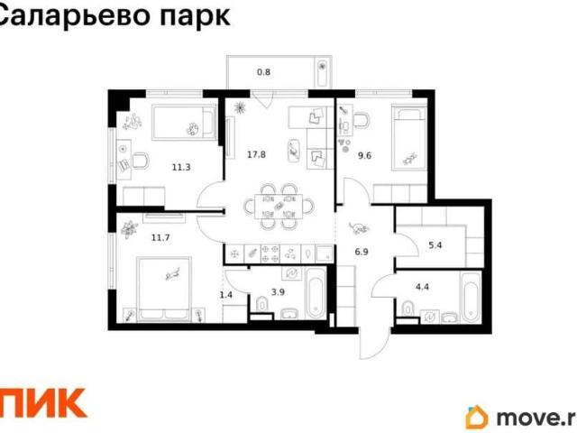 Квартира продажа в Сдт Сосенки Дп