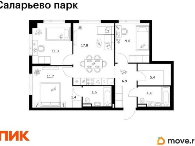 Квартира продажа в Сдт Сосенки Дп