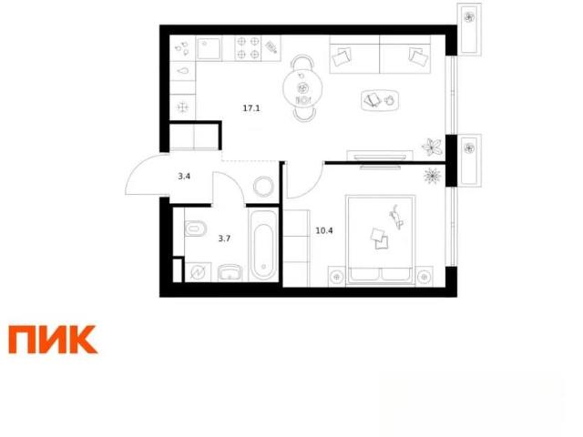 Квартира продажа в Жилой комплекс 