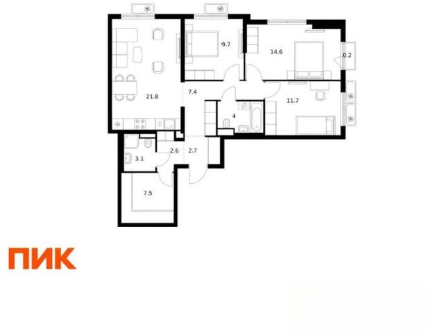 Квартира продажа в Королев, Кабардино-Балкарская Республика