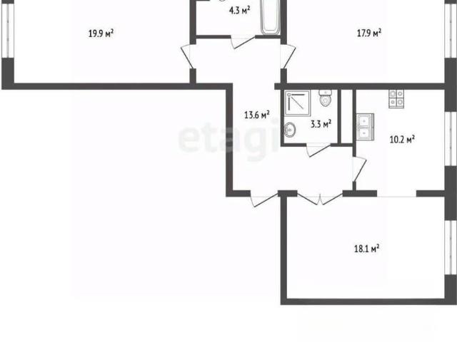 Квартира продажа в Королев, Кабардино-Балкарская Республика