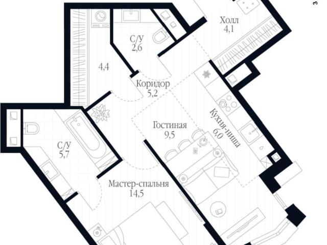 Квартира продажа в Горький, Тыва Республика