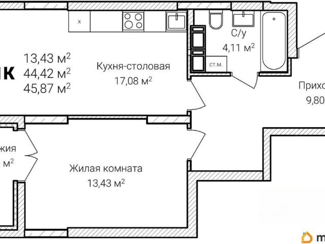Квартира продажа в Горький, Тыва Республика