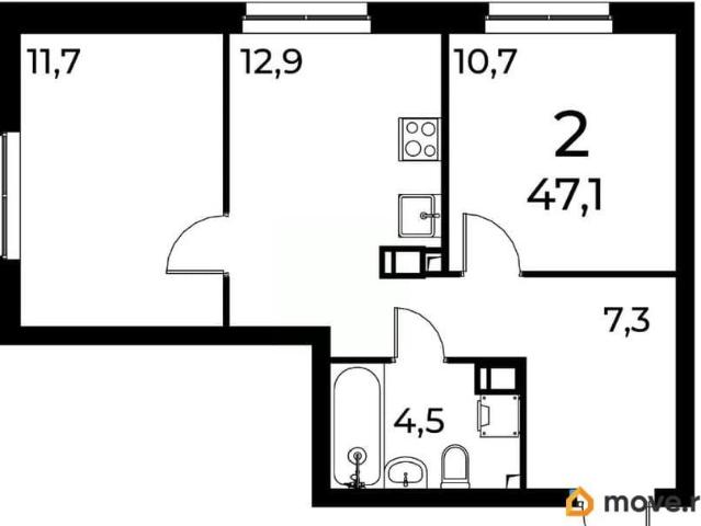 Квартира продажа в Горький, Тыва Республика