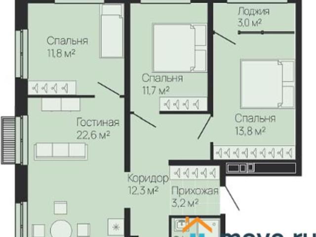 Квартира продажа в Горький, Тыва Республика