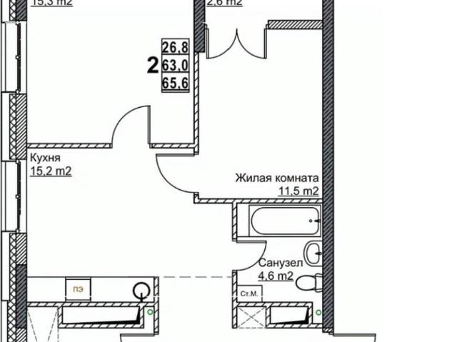 Квартира продажа в Горький, Тыва Республика