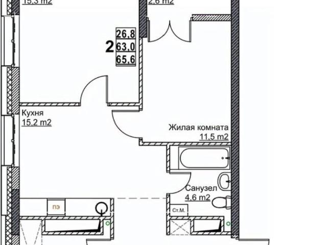 Квартира продажа в Горький, Тыва Республика