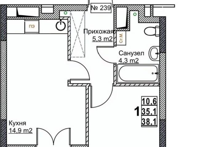 Квартира продажа в Горький, Тыва Республика
