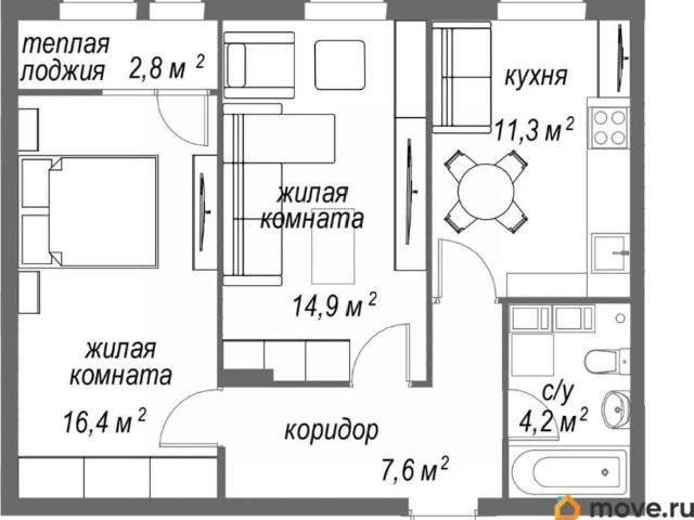 Квартира продажа в Горький, Тыва Республика