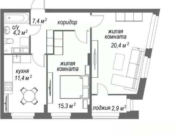 Квартира продажа в Горький, Тыва Республика