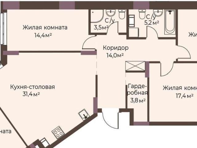 Квартира продажа в Горький, Тыва Республика