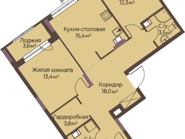 Квартира продажа в Горький, Тыва Республика