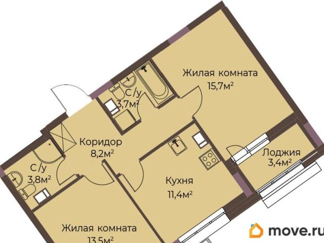 Квартира продажа в Горький, Тыва Республика