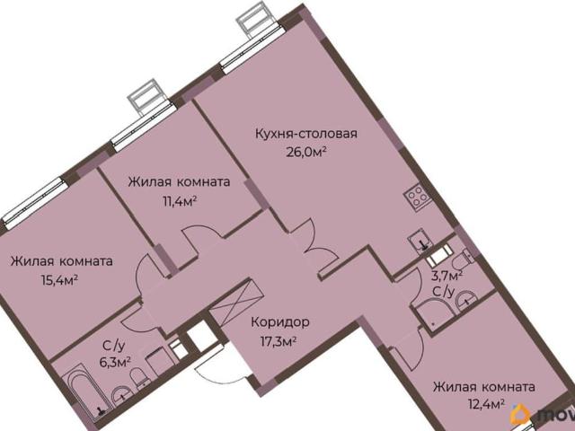 Квартира продажа в Горький, Тыва Республика