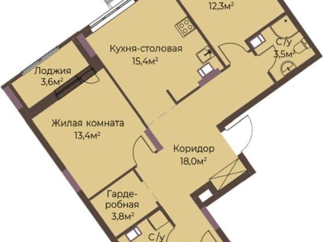 Квартира продажа в Горький, Тыва Республика