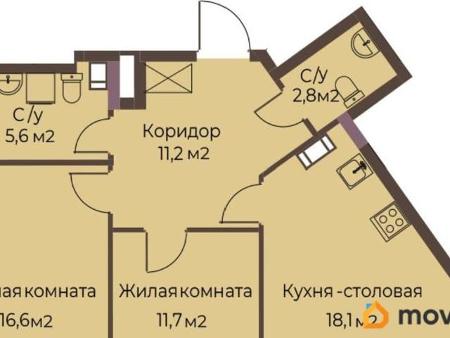 Квартира продажа в Горький, Тыва Республика