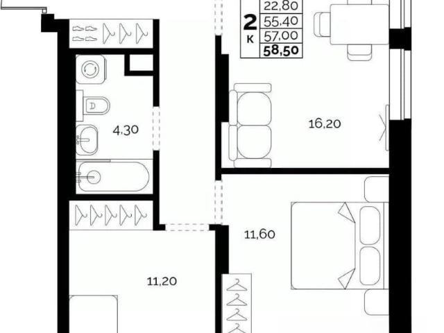 Квартира продажа в Горький, Тыва Республика