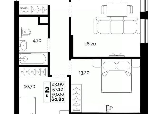 Квартира продажа в Горький, Тыва Республика