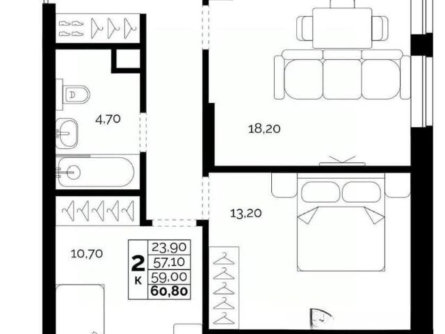 Квартира продажа в Горький, Тыва Республика