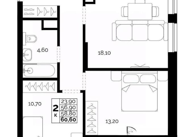 Квартира продажа в Горький, Тыва Республика
