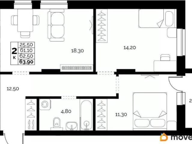 Квартира продажа в Горький, Тыва Республика