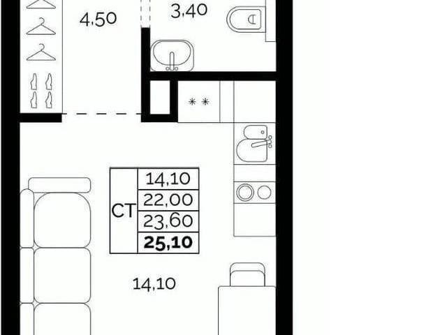 Квартира продажа в Горький, Тыва Республика