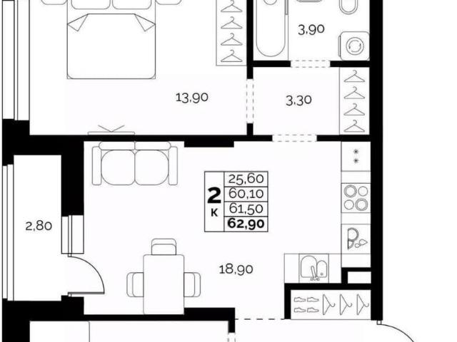 Квартира продажа в Горький, Тыва Республика
