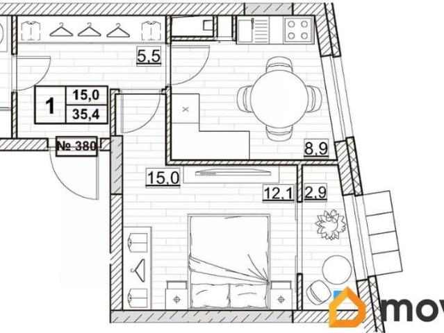 Квартира продажа в Горький, Тыва Республика