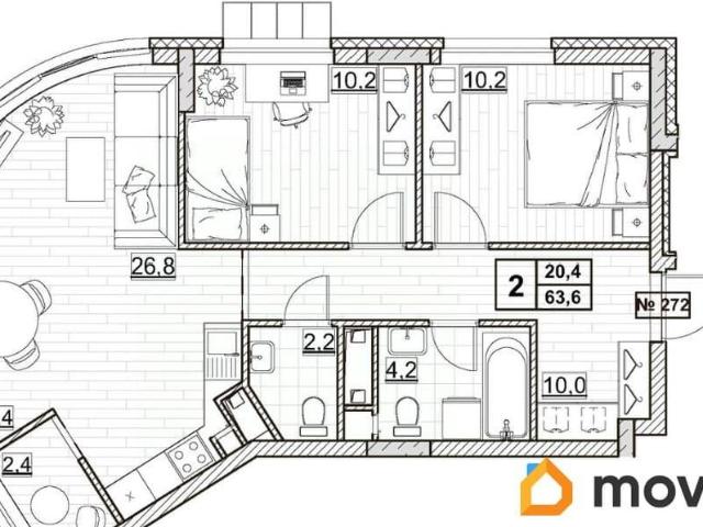 Квартира продажа в Горький, Тыва Республика