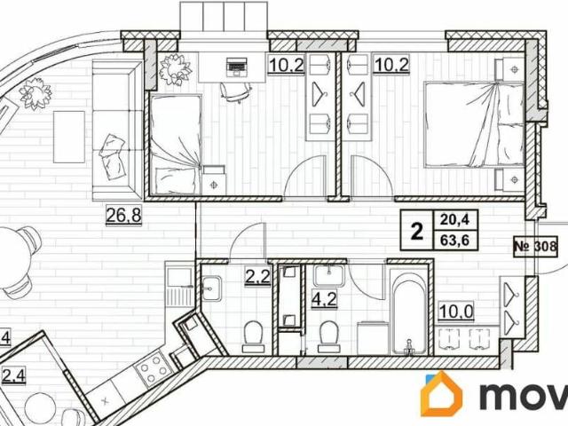 Квартира продажа в Горький, Тыва Республика