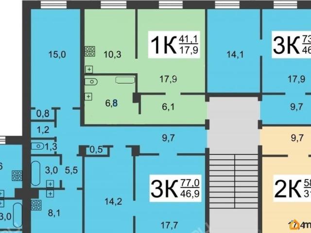 Квартира продажа в Автозаводский район, Горький