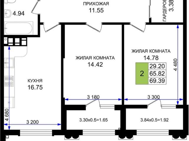 Квартира продажа в Приморский район, Мысхако
