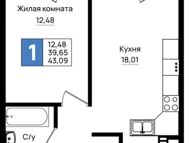 Квартира продажа в Мысхако С, Краснодарский Край