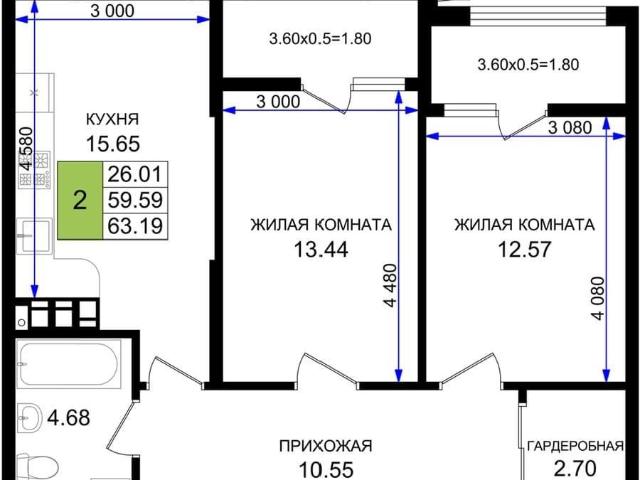 Квартира продажа в Приморский район, Мысхако