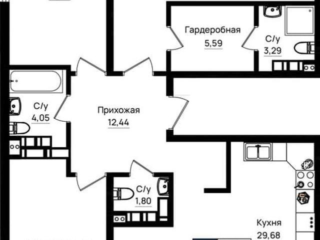 Квартира продажа в Мысхако С, Краснодарский Край