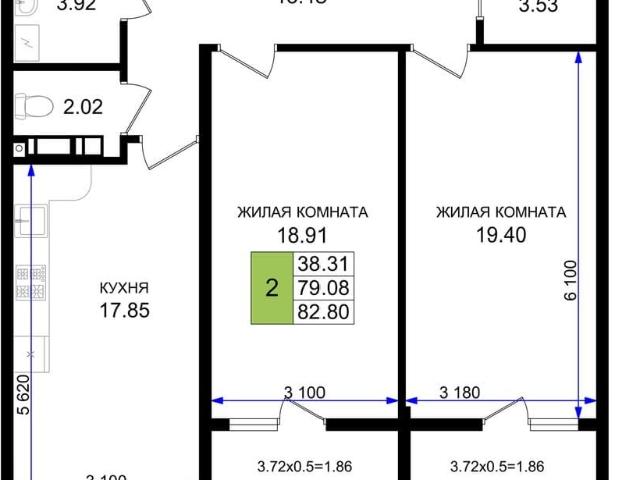 Квартира продажа в Приморский район, Мысхако