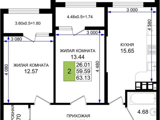 Квартира продажа в Мысхако С, Краснодарский Край