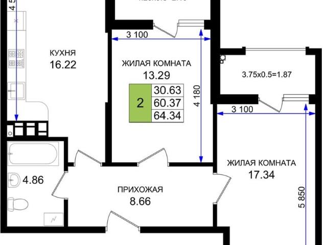 Квартира продажа в Приморский район, Мысхако