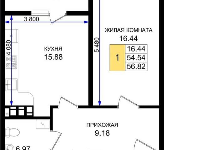 Квартира продажа в Мысхако С, Краснодарский Край