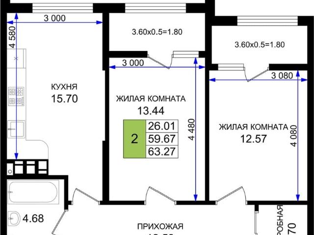 Квартира продажа в Приморский район, Мысхако